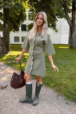Hot Oliviaic Knit Dress H105-1 Kjoler|Ammevenligt Tøj
