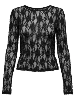 Only Bluser & Skjorter<Onlalba L/S Lace Top