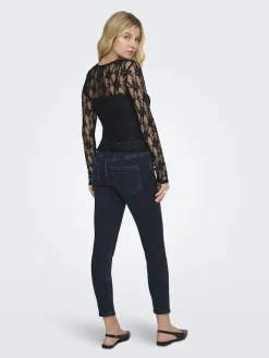 Only Bluser & Skjorter<Onlalba L/S Lace Top