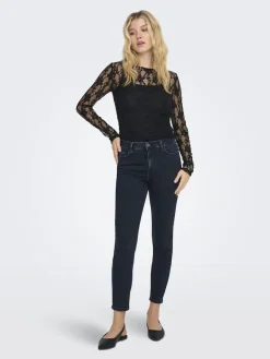 Only Bluser & Skjorter<Onlalba L/S Lace Top