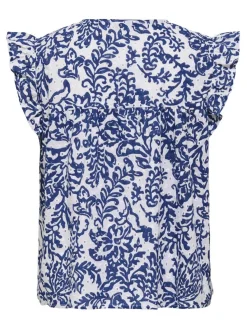 Onlamanda Chanee Cap Emb Top T-Shirts & Toppe