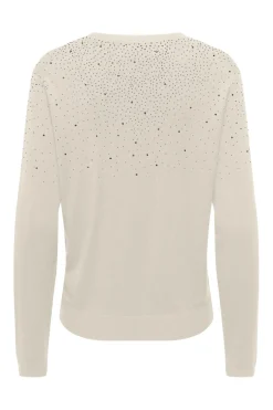 Only T-Shirts & Toppe<Onlanabella Ls Bling O-Neck Knt
