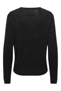 Best Onlanabella Ls Bling O-Neck Knt T-Shirts & Toppe