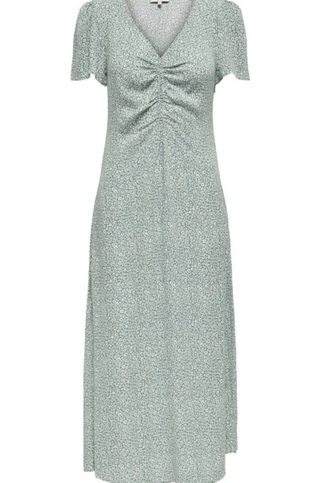 Only Kjoler<Onlancona Ss V-Neck Dress Moch