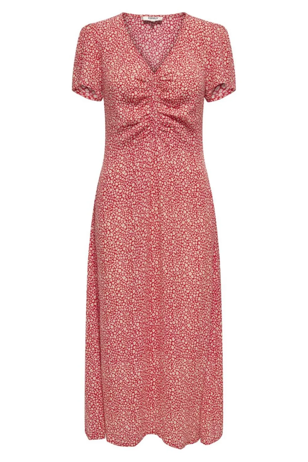 Onlancona Ss V-Neck Dress Moch Kjoler