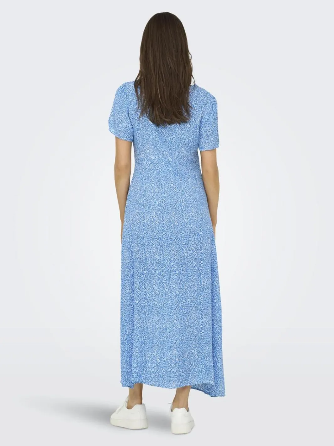 Discount Onlancona Ss V-Neck Dress Moch Kjoler