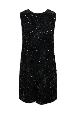 Only Kjoler<Onlanika Sl Sequins Bow Dress