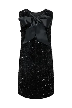 Only Kjoler<Onlanika Sl Sequins Bow Dress