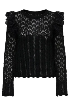 Clearance Onlashley Ls O-Neck Mix Knt Strik|Bluser & Skjorter