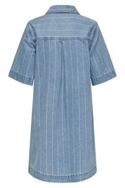 Only Kjoler|Ammevenligt Tøj<Onlasta S/S Stripe Dress Gua 15355054