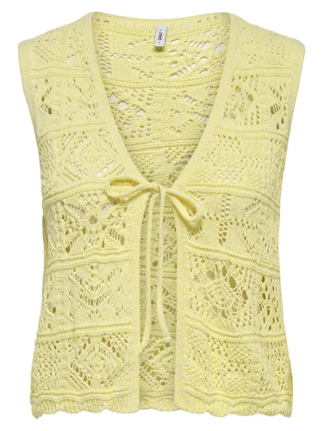 Discount Onlbeach Life Sl Tie Vest Knt Veste