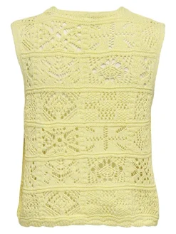 Discount Onlbeach Life Sl Tie Vest Knt Veste