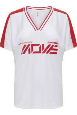 Hot Onlbella S/S Sport V-Neck Top T-Shirts & Toppe