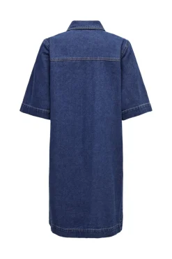 Clearance Onlbelle S/S Button Dress Gua Kjoler|Ammevenligt Tøj