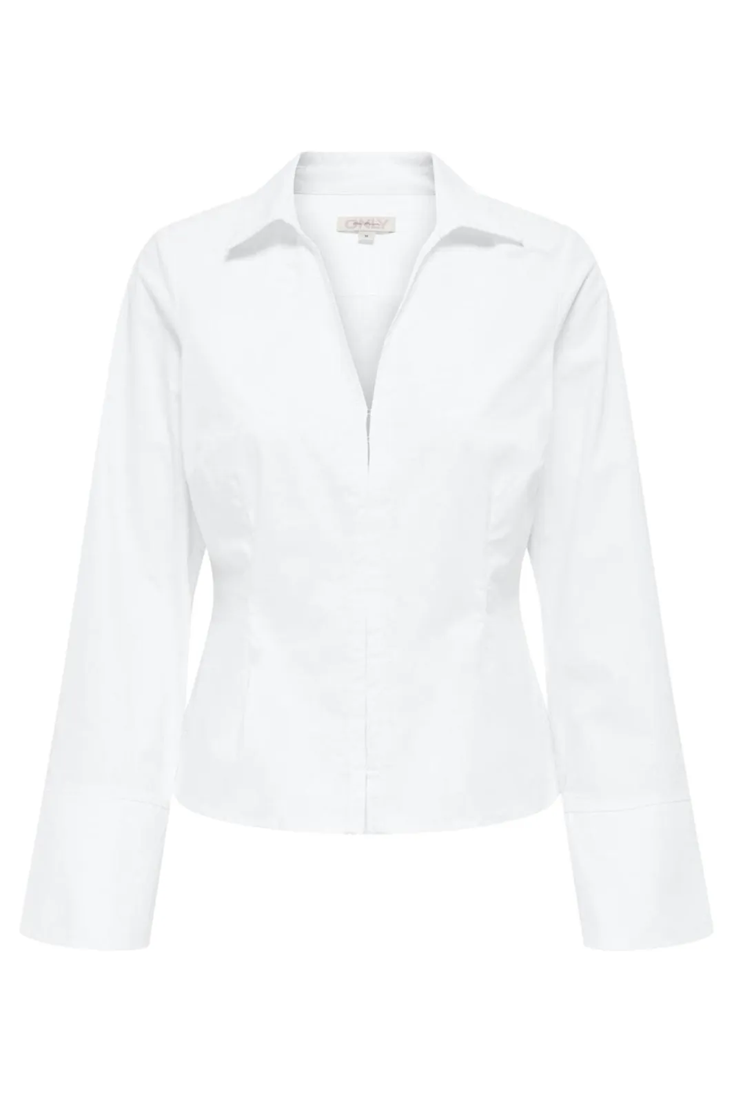 Only Bluser & Skjorter|Ammevenligt Tøj<Onlbeya Ls Fitted Hook Shirt
