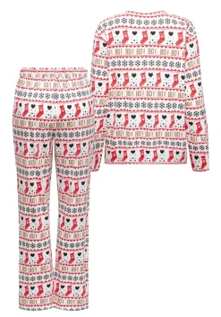 Only Nattøj & Lingeri<Onlblanca L/S Nightwear Secs