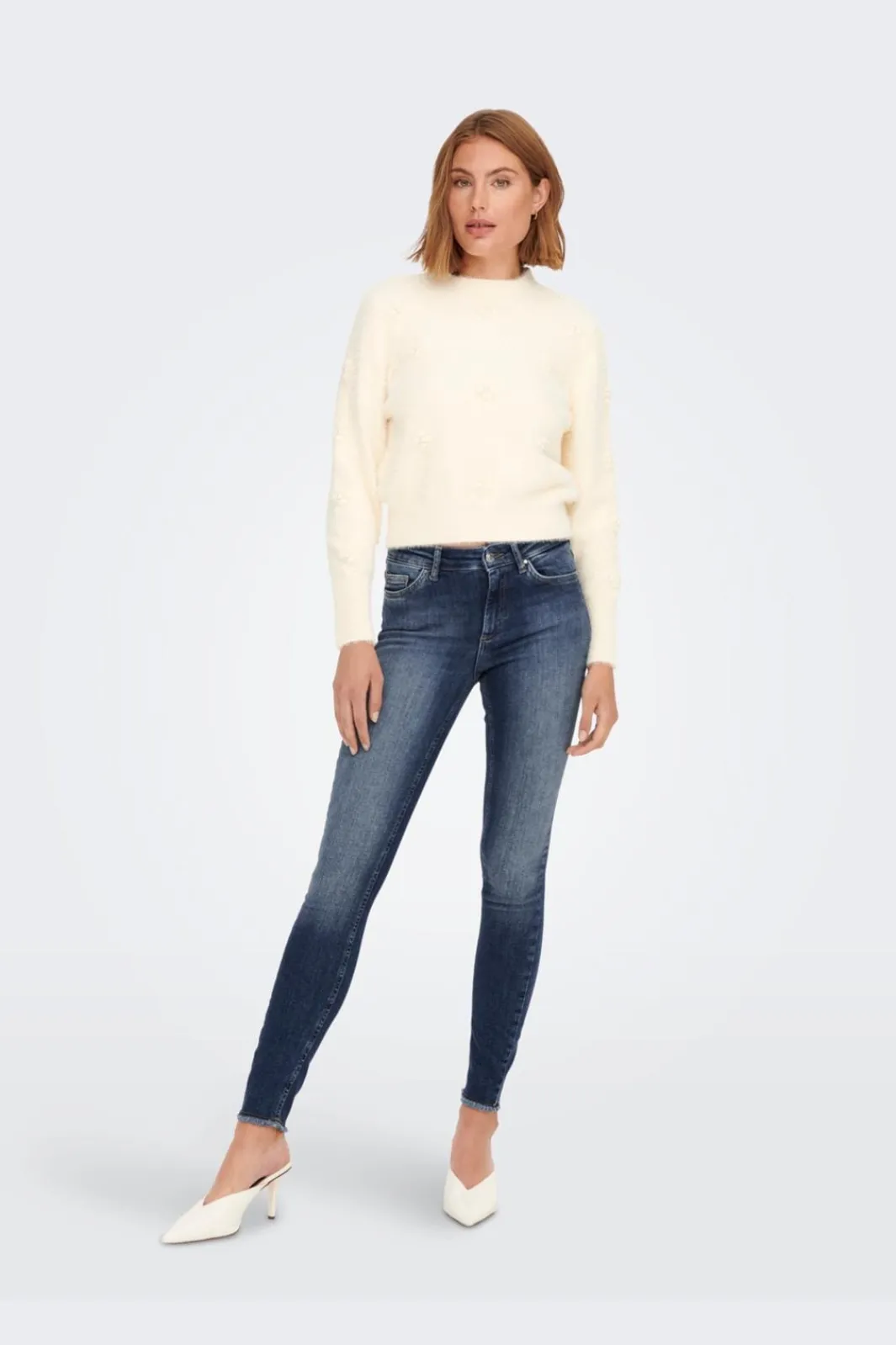Best Onlblush Mid Sk Bukser, Jeans & Leggings
