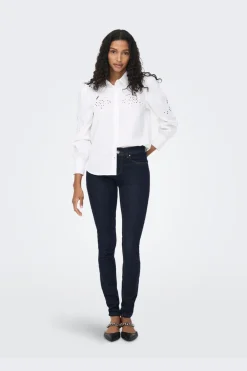 Only Bukser, Jeans & Leggings<Onlblush Mid Sk Stayblue