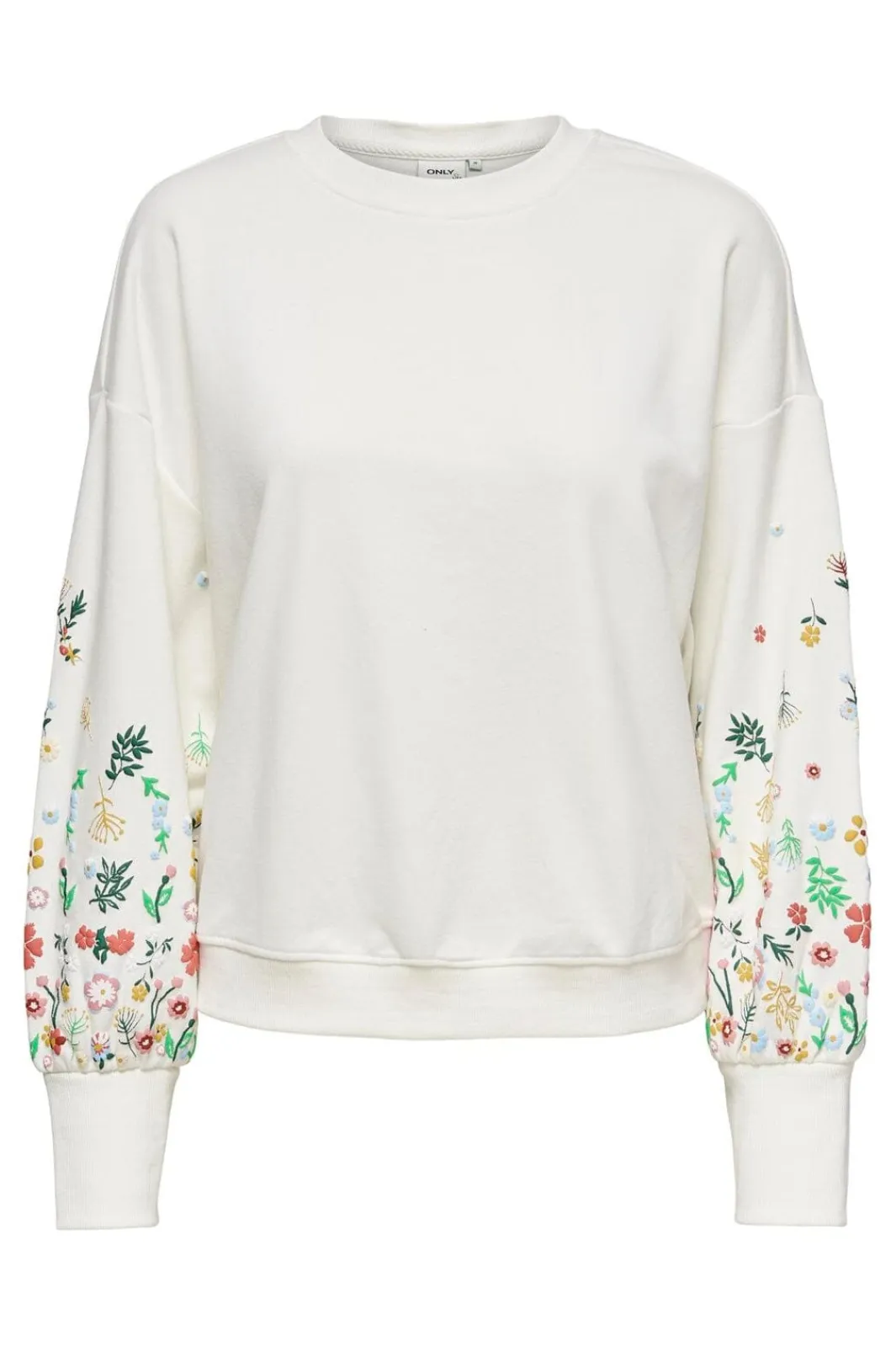 Outlet Onlbrooke L/S O-Neck Flower Swt Sweatsæt & Comfy Wear|Bluser & Skjorter