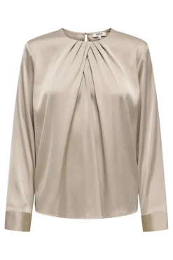 Only Bluser & Skjorter<Onlcamille Ls Satin Deatil Top