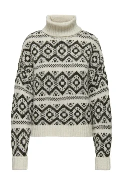 Outlet Onlcarin Life Ls Jq Loose Rolln Knt Strik|Bluser & Skjorter