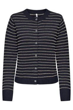 Online Onlchester Life Ls Stripe Cardi Cc Knt Cardigans|Ammevenligt Tøj