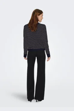 Online Onlchester Life Ls Stripe Cardi Cc Knt Cardigans|Ammevenligt Tøj
