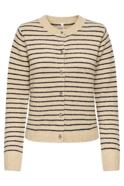 Only Cardigans|Ammevenligt Tøj<Onlchester Life Ls Stripe Cardi Cc Knt