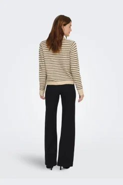 Only Cardigans|Ammevenligt Tøj<Onlchester Life Ls Stripe Cardi Cc Knt