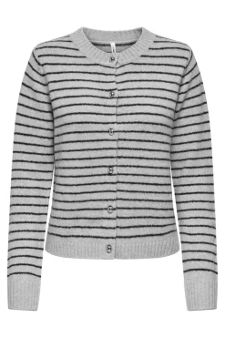 Only Cardigans|Ammevenligt Tøj<Onlchester Life Ls Stripe Cardi Cc Knt