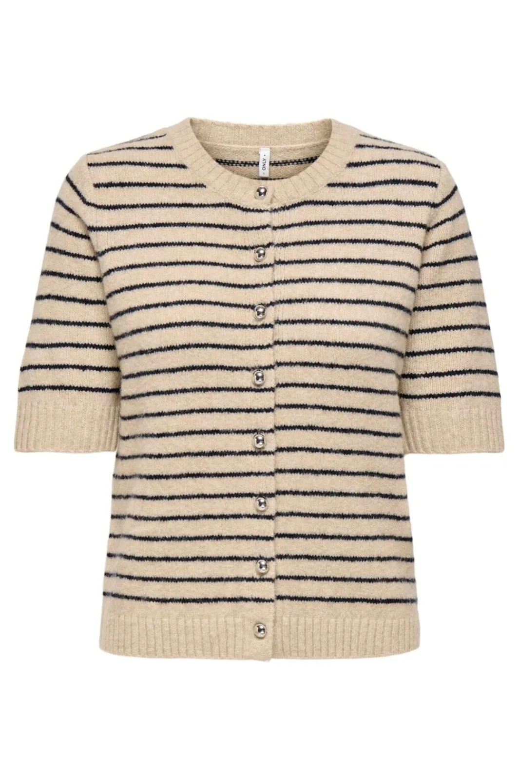 New Onlchester Life Ss Stripe Cardi Cc Knt Cardigans