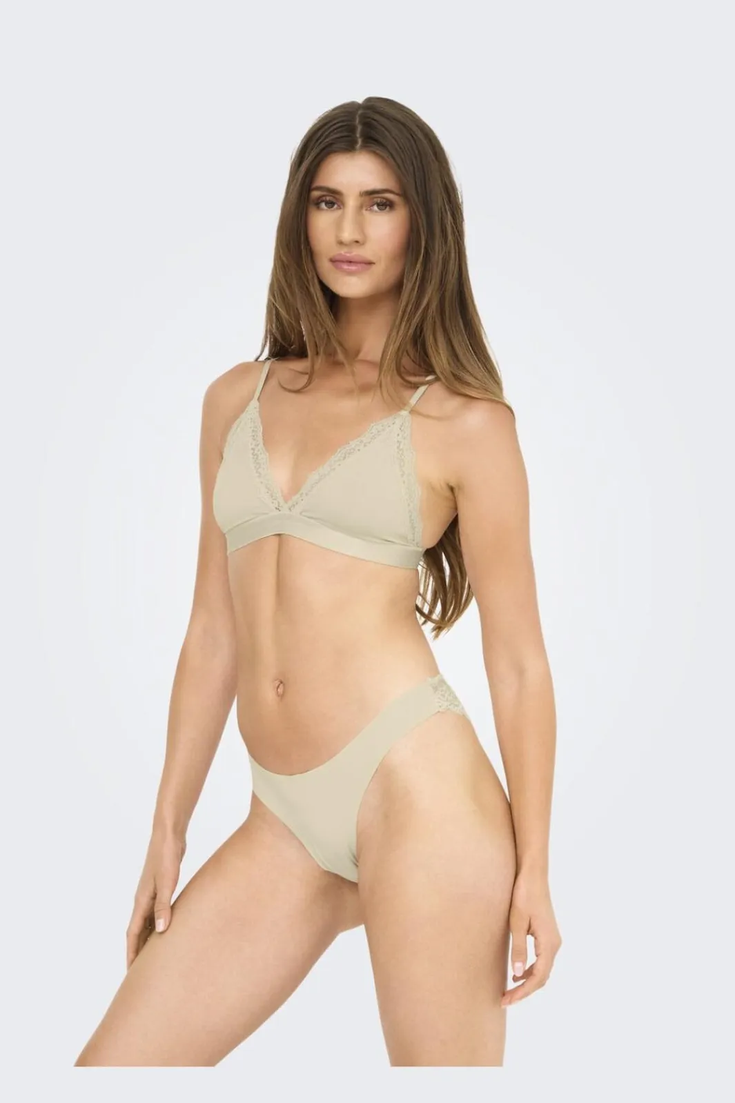 Only Nattøj & Lingeri<Onlchloe Lace Brazil 3-Pack Acc