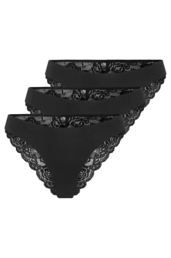 Only Nattøj & Lingeri<Onlchloe Lace Brazil 3-Pack Acc