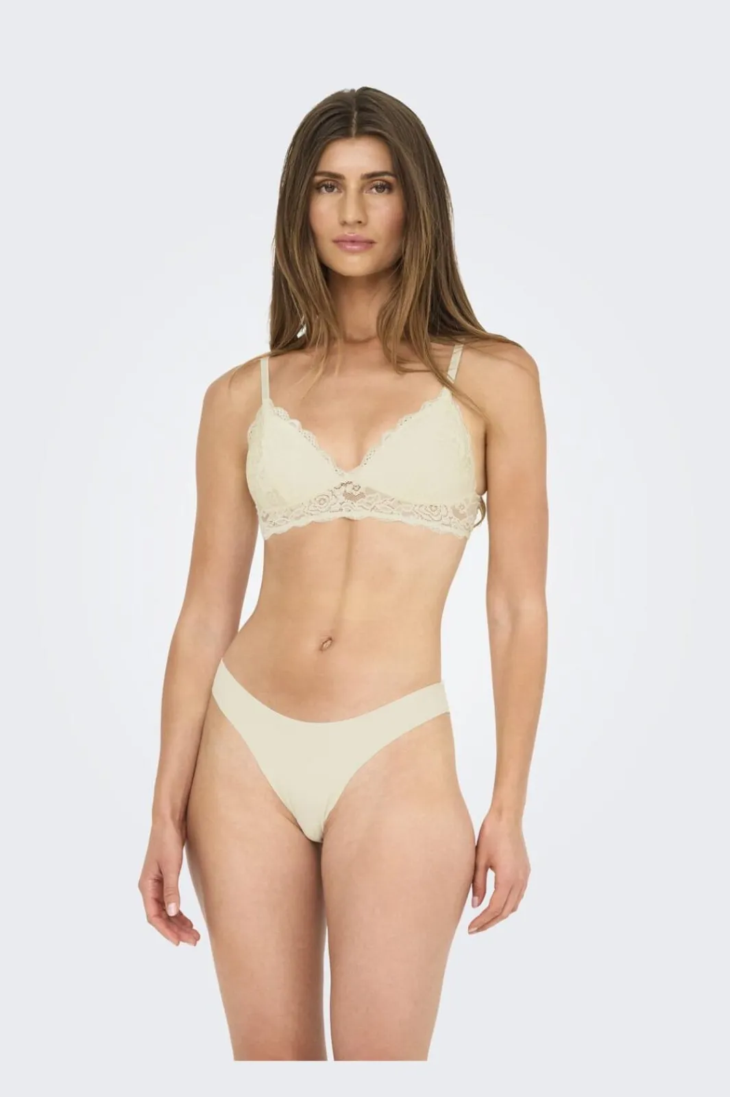 Only Nattøj & Lingeri<Onlchloe Lace Brazil 3-Pack Acc