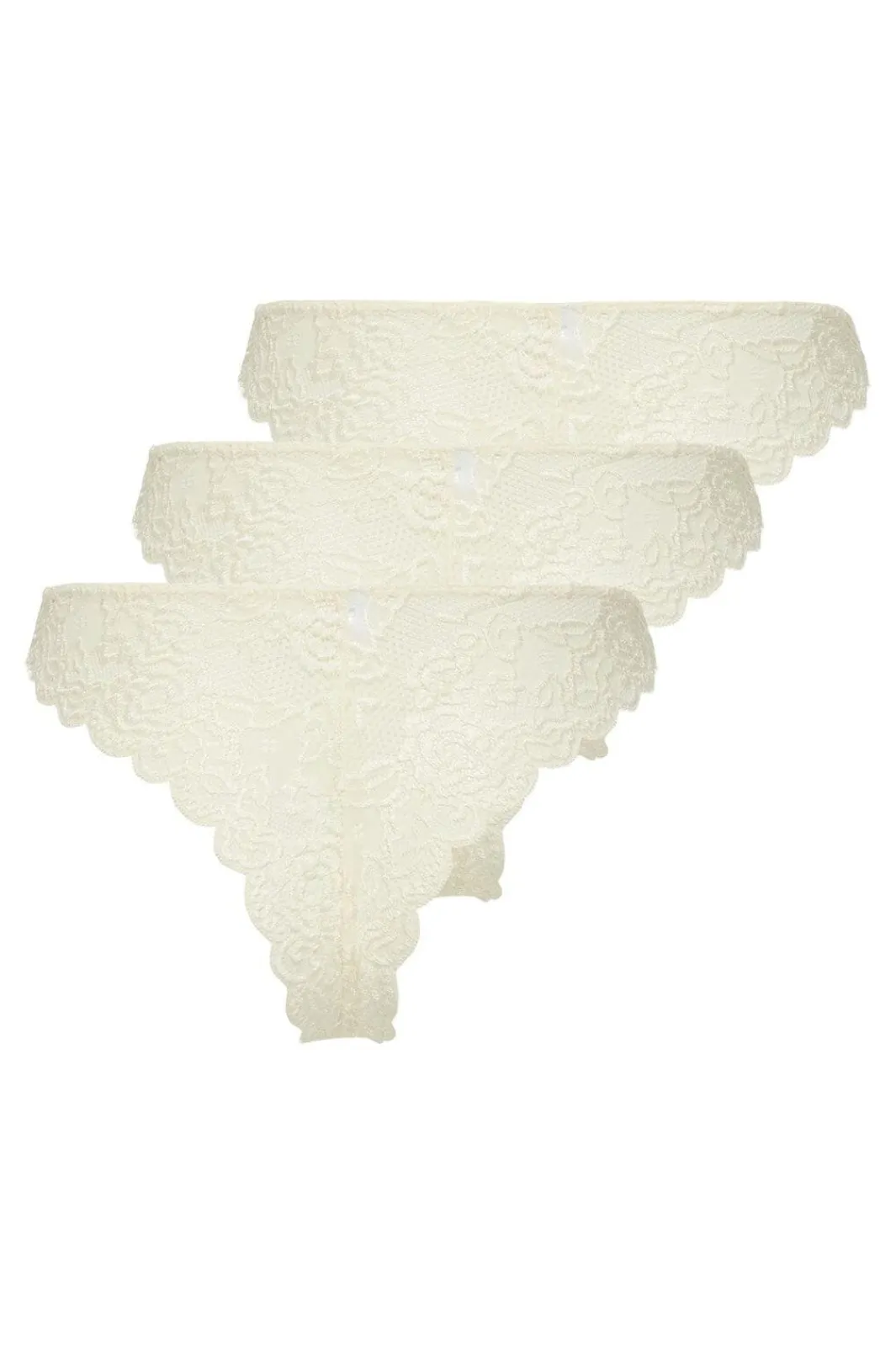 Only Nattøj & Lingeri<Onlchloe Lace Brazil 3-Pack Acc