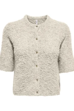 New Onlcille Ss O-Neck Cardigan Cc Knt Cardigans|Ammevenligt Tøj