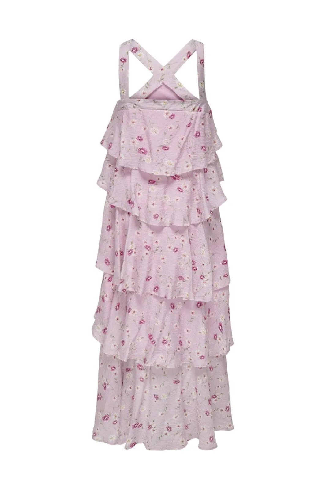 Only Kjoler<Onlcinderella S/L Layered Dress