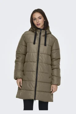 Only Overtøj & Jakker<Onlclair Puffer Hood Coat Cc