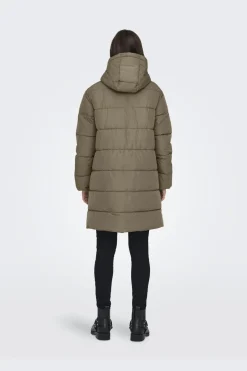 Only Overtøj & Jakker<Onlclair Puffer Hood Coat Cc