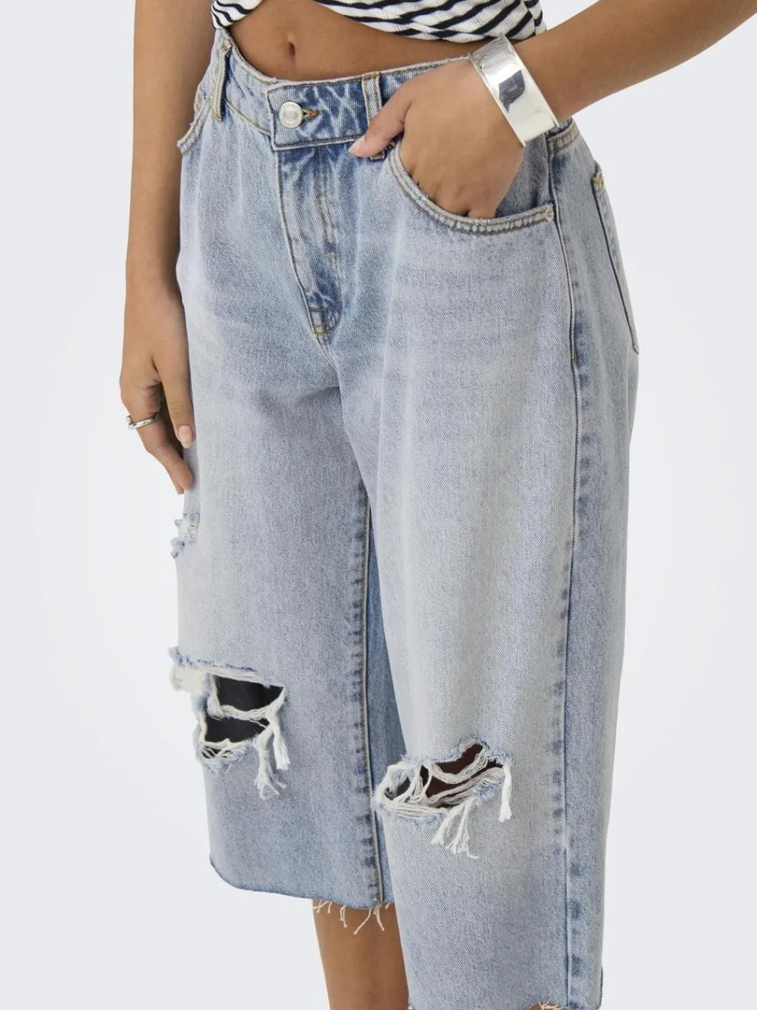 Best Onlcobain Reg Dest W Long Shorts Tai Shorts