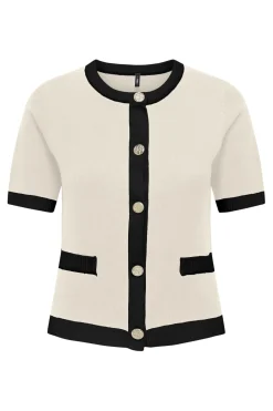 Onlcoco Life Ss Button Cardigan Cc Knt Cardigans|Ammevenligt Tøj