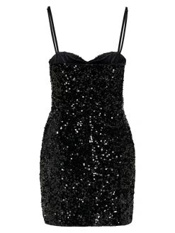 Only Kjoler<Onlconfidence S/L Sequins Tube Dress