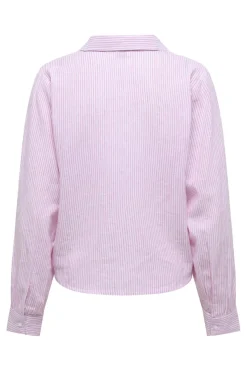 Hot Onlcosima L/S Emb Shirt Bluser & Skjorter|Ammevenligt Tøj