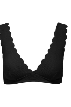 Hot Onldelphine Scallop Bikini Top Acc Bikinier & Badetøj