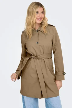 Only Overtøj & Jakker<Onldisa Life Sb Trenchcoat Cc