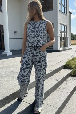 Online Onldorsi Sl Zebra Top Sik T-Shirts & Toppe