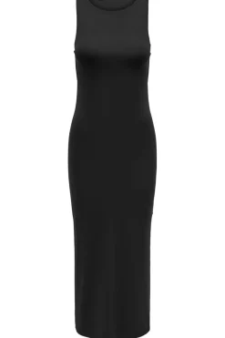Only Kjoler<Onlea S/L Long Slit Dress Now