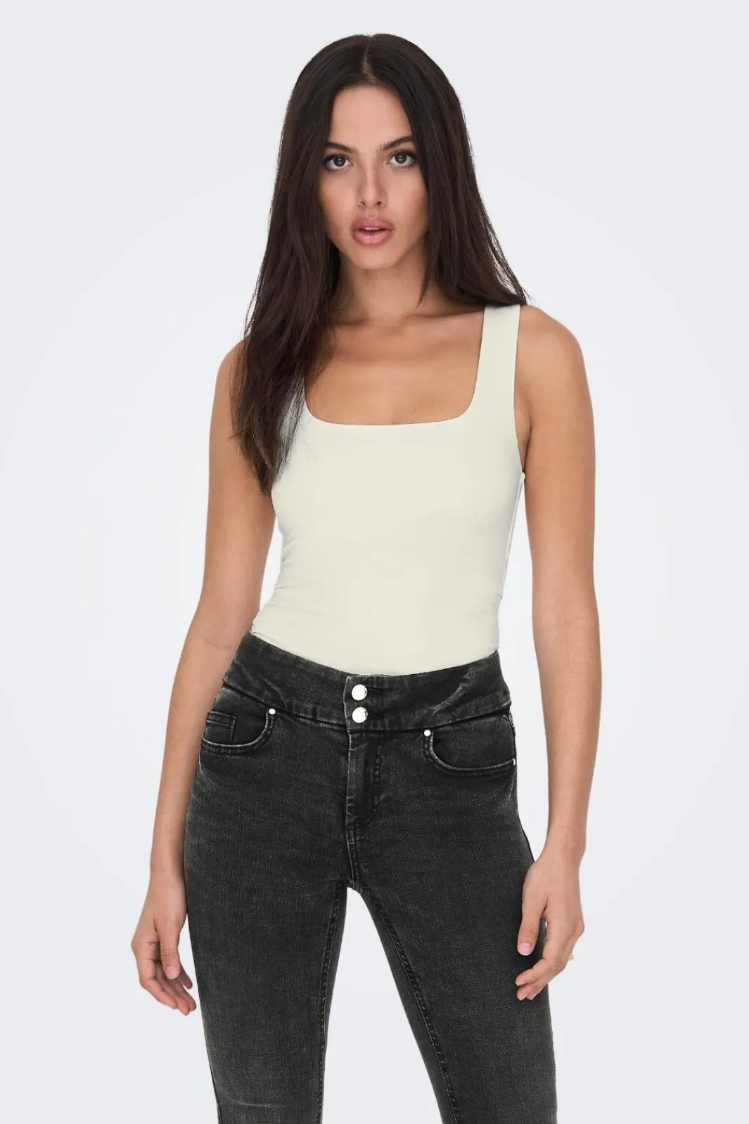 Only T-Shirts & Toppe<Onlea S/L 2-Ways Fit Top