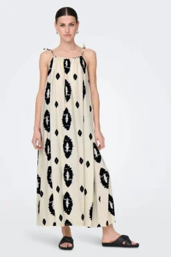 Only Kjoler<Onlelanor Sl Braid Ankel Dress