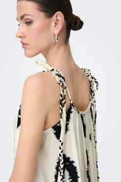 Only Kjoler<Onlelanor Sl Braid Ankel Dress